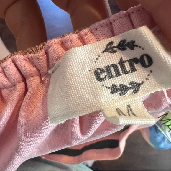 Entro Colorful Striped Tiered Midi Sundressc - Picture 9 of 9